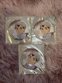 ハイキュー チューガク!! 北信介 缶バッジ 3点 - メルカリ