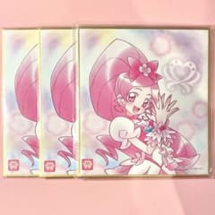 큐어 블러섬 색지 ART 3장 세트 하트 캐치 프리큐어