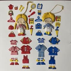 パティ＆ジミー 着せ替え人形 昭和レトロ サンリオ PATTY&JIMMY - メルカリ