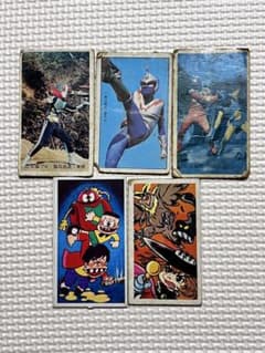 メンコ 5枚セット 昭和レトロ当時品 - メルカリ