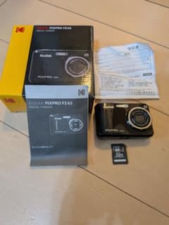 デジカメKodak PIXPRO FZ43 ブラック SDカード付きのサムネイル