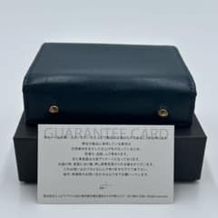 箱付き】エムピウ m+ ミッレフォッリエ P30 三つ折り財布 ブルー