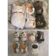 夏目友人帳 ニャンコ先生 ぬいぐるみ 12点セット もふぐっと 一番くじ