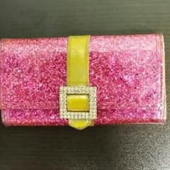 アッシュ&ダイヤモンド   ピンク長財布☆のサムネイル