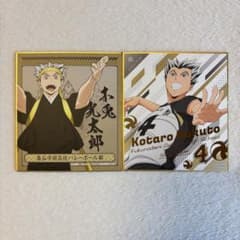 ハイキュー!! 木兎光太郎 色紙2枚セット
