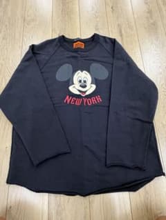 JACKSON MATISSE ミッキーマウス スウェット ブラックのサムネイル