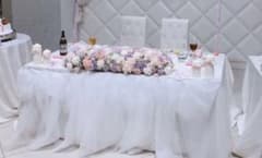 結婚式　高砂　チュール 【大幅値下げ！】のサムネイル