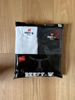 Hanes BEEFY-T 2枚組 クルーネック Tシャツ Mのサムネイル