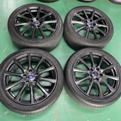 ◇新品ホイール+中古溝有り225/45R18セット クラウン、カムリ - メルカリ