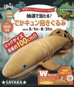 当選品‼︎】キョーリン☆でかキュン抱きぐるみ☆【ネオケラトドゥス