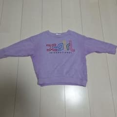 ここもん様専用X-girl STAGES トレーナー 100cmのサムネイル
