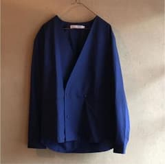 ETHOSENS  ノーカラージャケット 最終値下のサムネイル