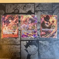 ワンピースカード ルフィ 3周年 3rd anniversary set セット - メルカリ