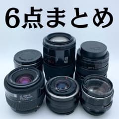 니콘 캐논 펜탁스 미놀타 등 일안 리플렉스 카메라 렌즈 6점