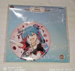 初音ミク 10th くじ BIG 缶バッジ 賞 2 デザイン apapico 初音ミク 10th くじ BIG 缶バッジ 賞 2 デザイン apapico - メルカリ