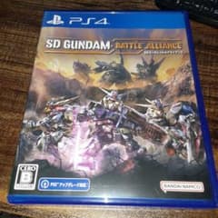 ポ【動作確認済】SDガンダム バトルアライアンス【ＰＳ４】