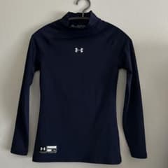 Under Armour ColdGear YXLネイビーのサムネイル