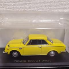 国産名車コレクション トヨタ 1600GT (1967) アシェット1/43 - メルカリ