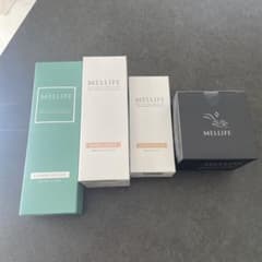 MELLIFE スキンケア4点セット 洗顔 化粧水 クリーム クレンジング