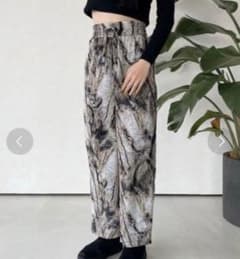 musubore リラックスリボンパンツ Free size 即購入OKのサムネイル