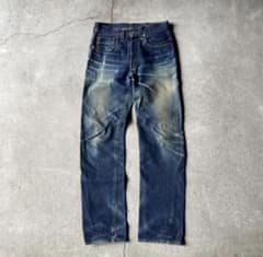 リーバイス　LVC 501xx 1947モデル　w29 LVC Levi's 501XX USA製 1947年モデル W29 復刻 濃紺 - メルカリ