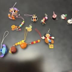 ディズニー ハロウィン ストラップ 10点越えセット レトロ