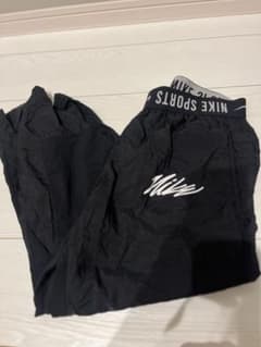 NIKE SPORTS ナイロンパンツ ブラック Sサイズ