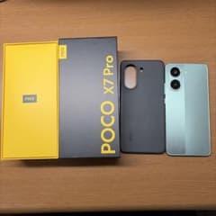 POCO X7 Pro シルバー ケース付きのサムネイル