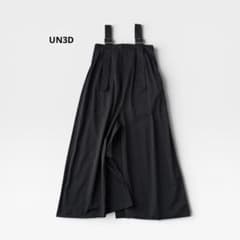 アンスリード.un3dサロペットオールインワン BIG PANTSストライプ UN3D. BIG PANTS AIO アンスリード オールインワン M 黒 - メルカリ