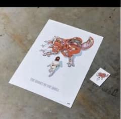 【激レア】大友克洋タペストリー 大友克洋 攻殻機動隊 トリビュートイラスト ポスター&ポストカード