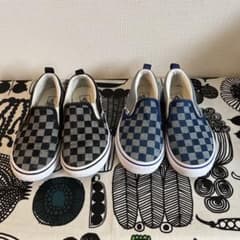 vans チェッカー　スリッポン 20cm 2足セットのサムネイル