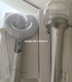 aespaペンライト ver.1＆ver.2 お値下げ最終のサムネイル