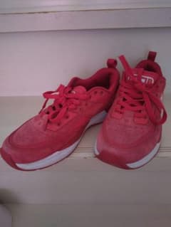 DC スエード スニーカー 赤 27cm