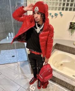 MONCLER MAYA ダウンジャケット レッドのサムネイル