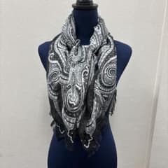 ETRO エトロ スカーフ ショール ペイズリー 大判 ラメ - メルカリ