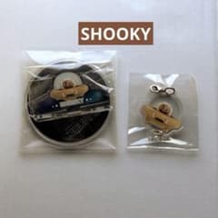 BT21 SHOOKY 아크릴 매력 아크릴 스탠드 BTS 시부야
