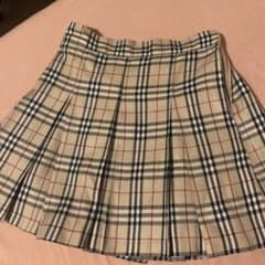 chuu ベージュチェックスカートのサムネイル