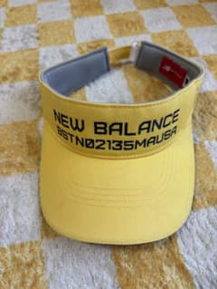 New Balance Golf サンバイザー イエローのサムネイル