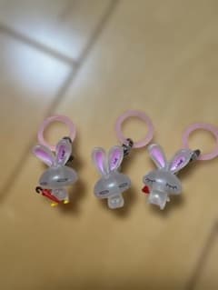 うさぎのめじるしチャーム 3点セットのサムネイル