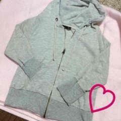 ショート丈♡七分パーカーのサムネイル