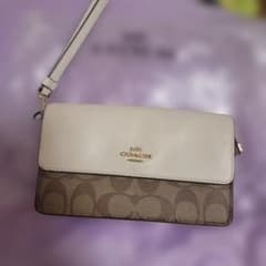 COACH シグネチャー リストレット ポーチ