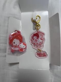 キュアルージュ サンリオコラボ 2連アクリルキーホルダー ラバーキーホルダーのサムネイル