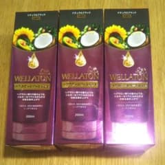 ウエラトーン ヘアカラートリートメント 3 ナチュラルブラック 200ml×３のサムネイル