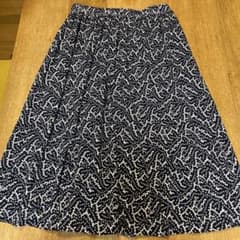 COMME des GARCONS フレアスカート 総柄 コットン Sのサムネイル