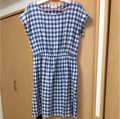 ぴょんぴょん様専用★お値下げしました♪テチチ  ギンガムチェック ワンピースのサムネイル