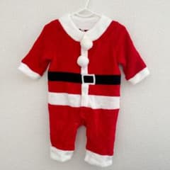 ベビー サンタ　コスプレ　ロンパース クリスマス 衣装のサムネイル