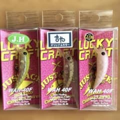 ラッキークラフト ワウ40F オリカラ入り3個セット - メルカリ