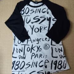 STUSSY ラグラン 七分袖 カットソーのサムネイル