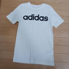 adidas ホワイト Tシャツ 150のサムネイル