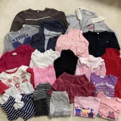 女の子　21点セット パーカー　トレーナーなど　まとめ売りのサムネイル